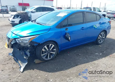 2021 Nissan Versa Sr Xtronic Cvt from USA, damaged, VIN 3N1CN8FV2ML896992